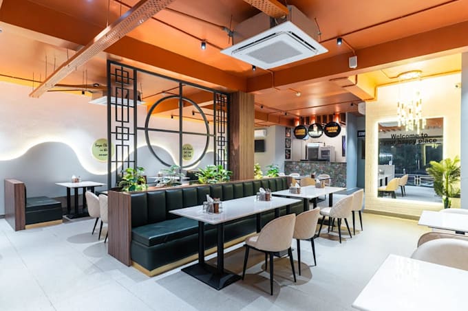revitalize commercial complex space, recreational resort design, interior render
