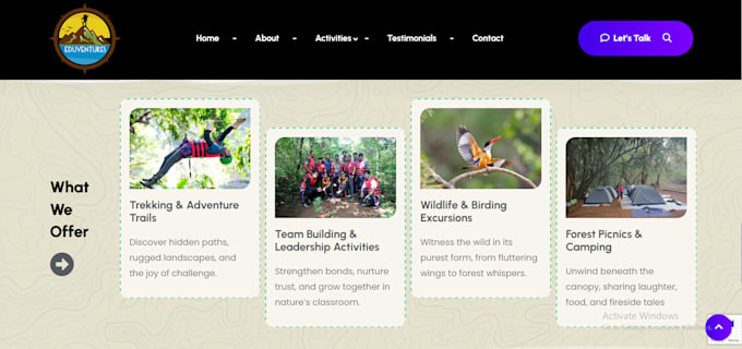 develop a responsive PHP website with admin panel and database