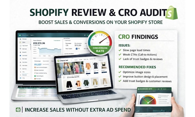 do shopify review conversion rate optimization shopify website cro audit manager