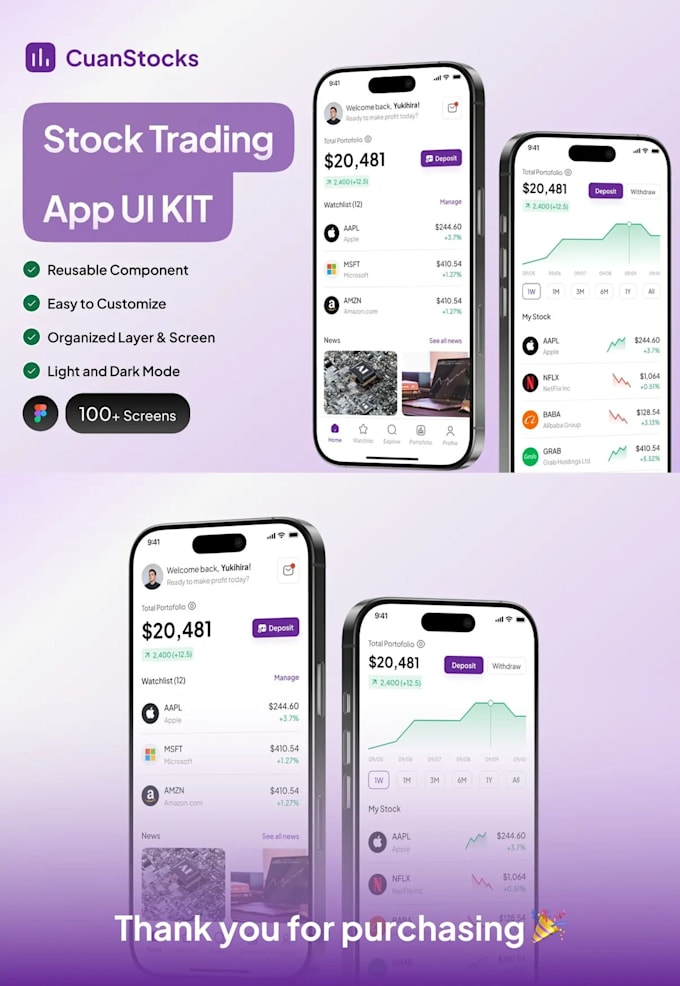 develop stock trading app crypto trading app forex trading app trading website