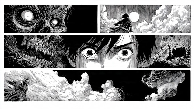 draw comic or manga panels