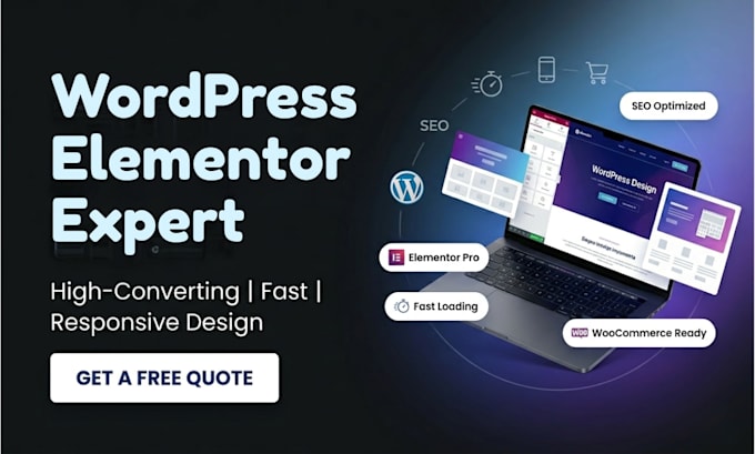develop wordpress website, business website or wordpress blog website