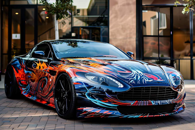 car wrap, truck wrap, van wrap design