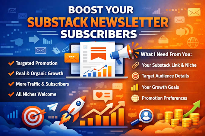 setup substack newsletter substack page promotion for your substack subscribers