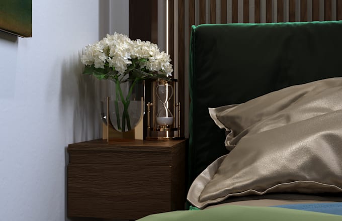create realistic interior rendering