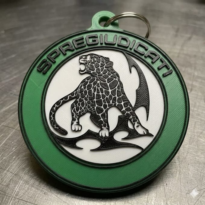 create custom 3d keychain models for you