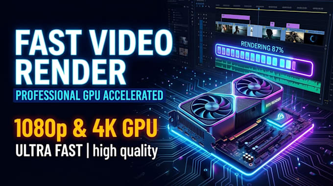 render your premiere pro and after effects videos fast