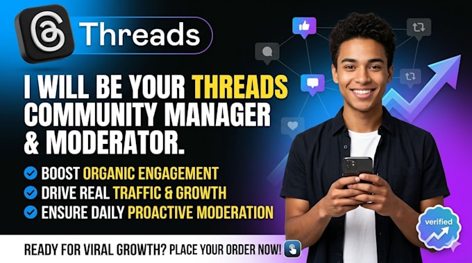 your threads community manager to boost engagement and organic growth
