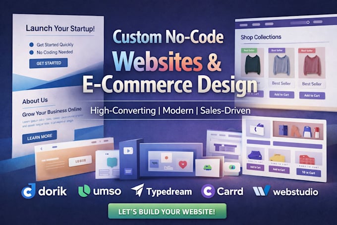 design dorik umso typedream carrd webstudio ecommerce website redesign divhunt