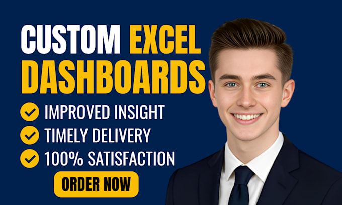 create interactive excel and tableau dashboard