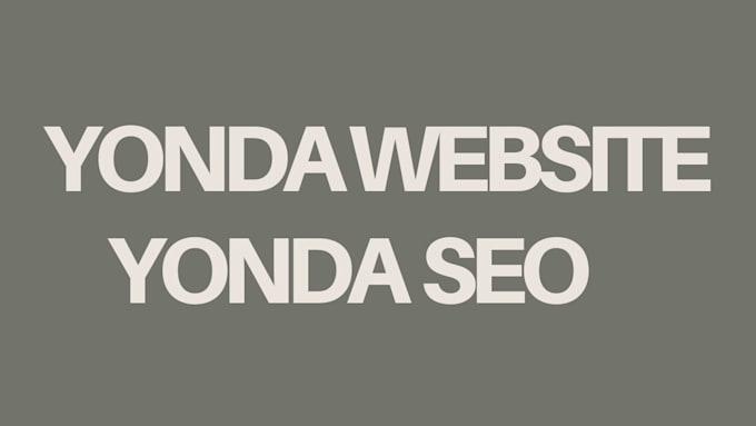 do yonda website yonda seo