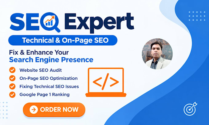 do on page and technical SEO for google page 1 ranking