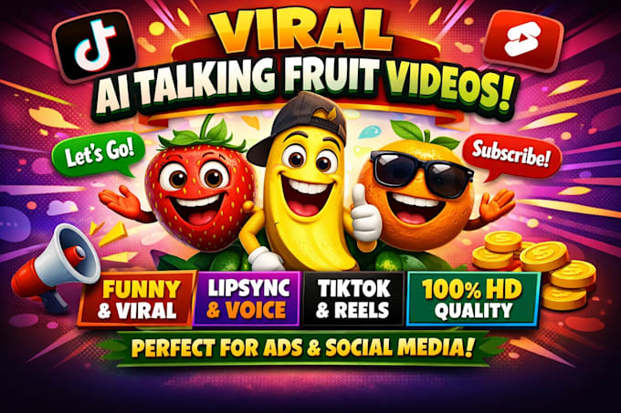 create viral ai talking fruit videos 3d animation short reels ai funny object