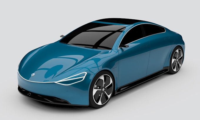 create 3d car model, car rig, car rendering, exterior and interior for game