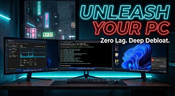 debloat and speed up your windows PC