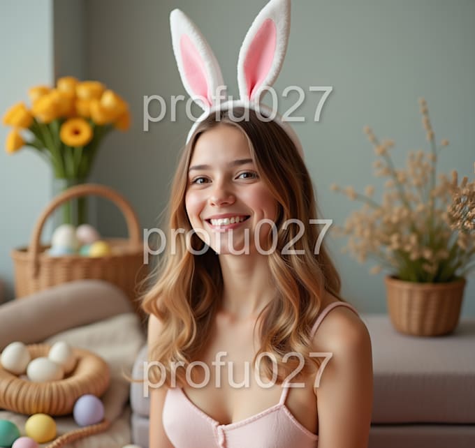 sell ai generated 4k easter photo bundles for commercial use