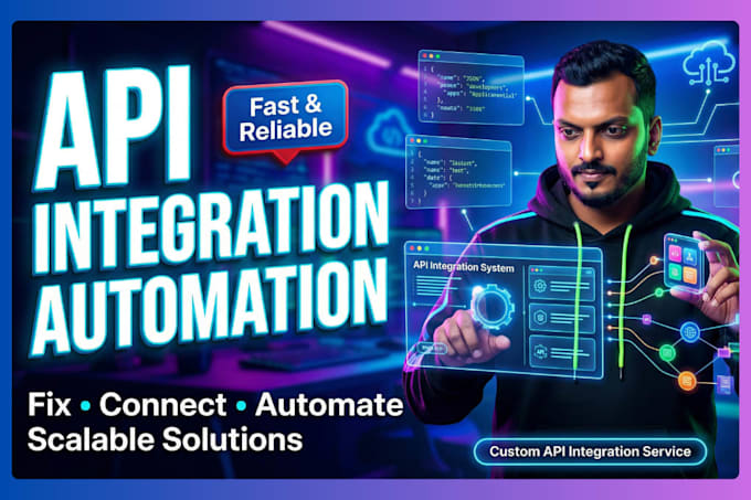 build custom API integration and backend automation