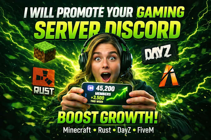 Rust Pfivem Promoot je gaming discord server, minecraft dayz, rust, fivem server ...