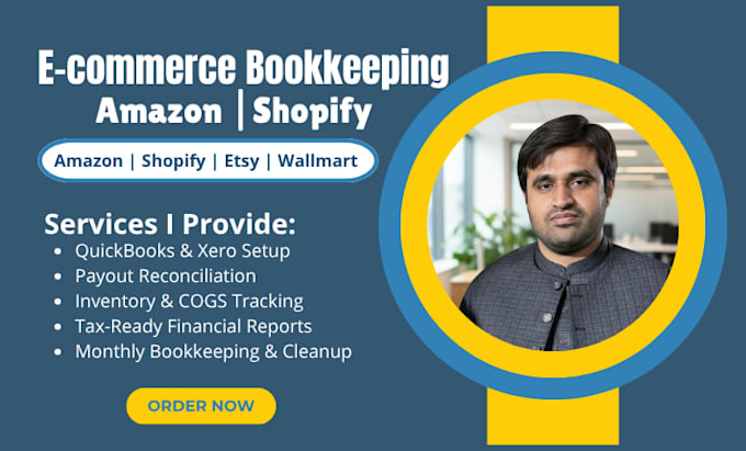 be your amazon bookkeeper, accountant, ecommerce assistant