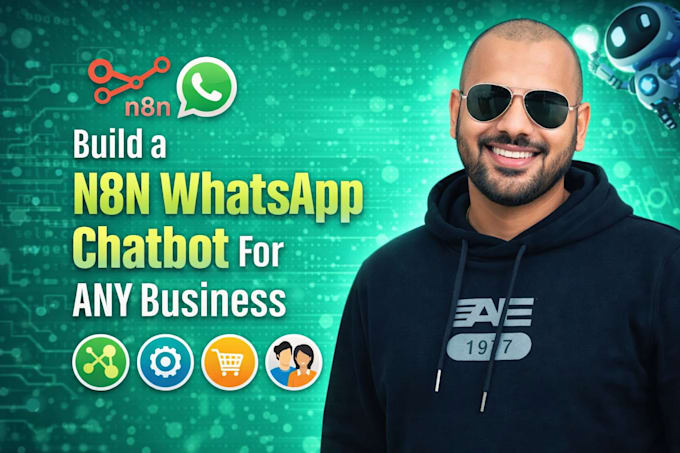 build a n8n whatsapp chatbot for any business