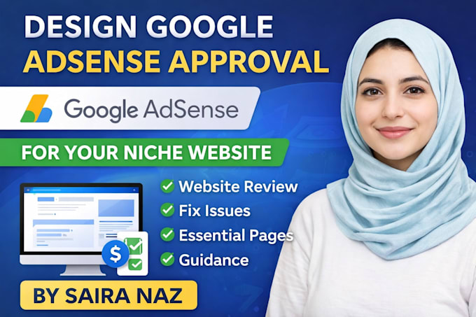 design google adsense approval for your niche website