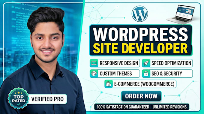 build fast responsive wordpress website with elementor pro
