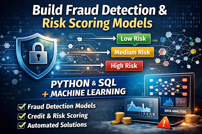 build fraud detection and risk scoring model with python