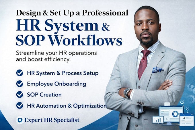 set up your HR system, onboarding, and sop workflows