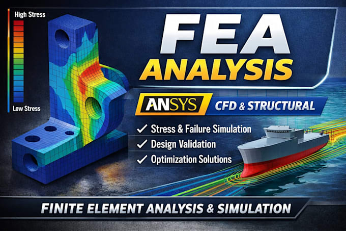 perform advanced fea structural analysis using ansys or comsol