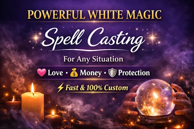do powerful white magic spell casting for any situation
