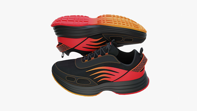 do 3d shoe, sneakers, slipper, boots and heels design