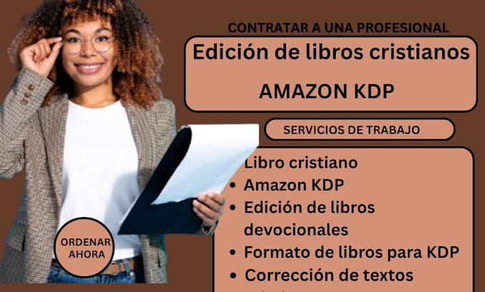 editar, formatear y corregir novelas cristianas y libros devocionales para amazo