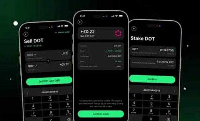 crypto wallet app fintech app android banking app mobile app development ios app