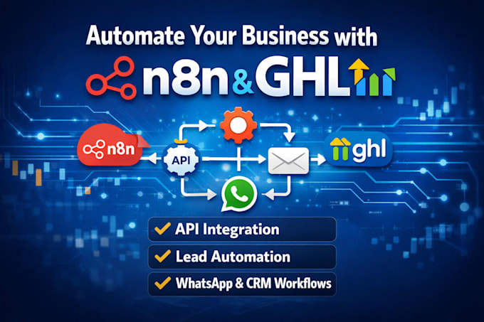 setup n8n, gohighlevel, ghl, API integration, and workflow automation