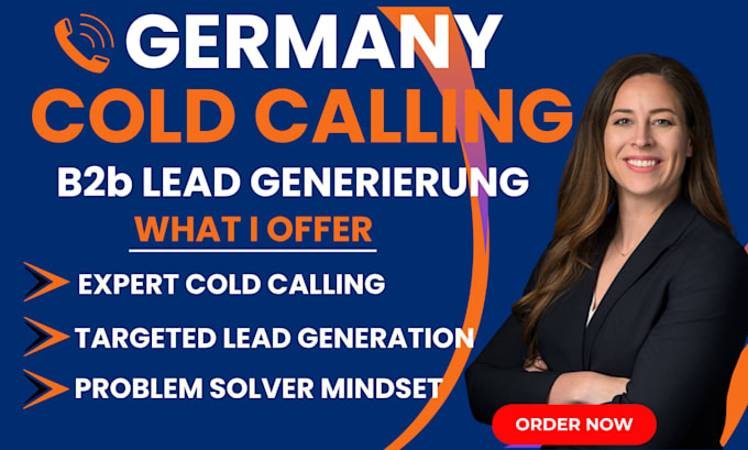 Be your native german b2b cold caller to book appointments and ...