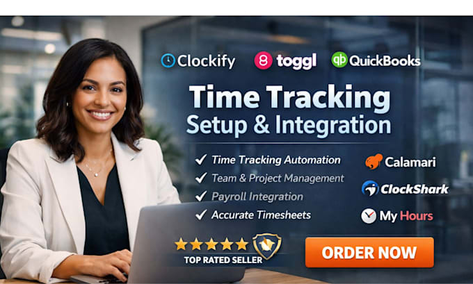 Impostare il monitoraggio del tempo calamari clockify quickbooks ...