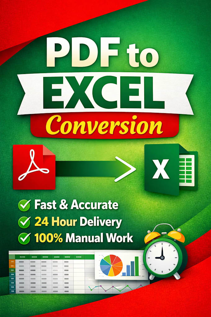 convert PDF to excel