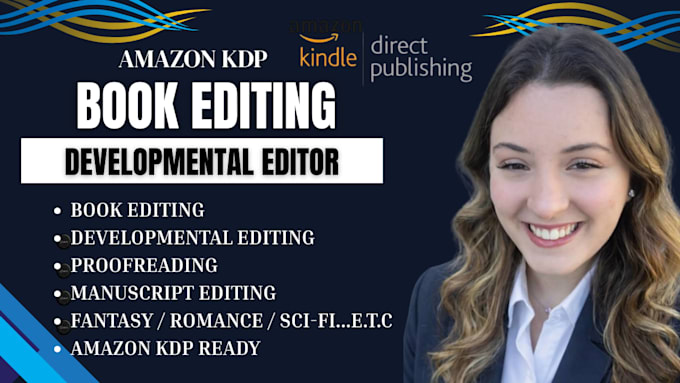 developmental editor fiction romance novel nonfiction memoir self help book edit