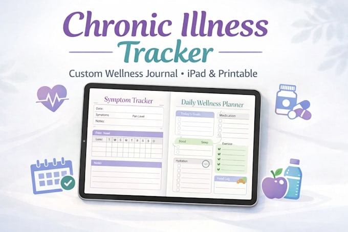 design a custom chronic illness symptom tracker