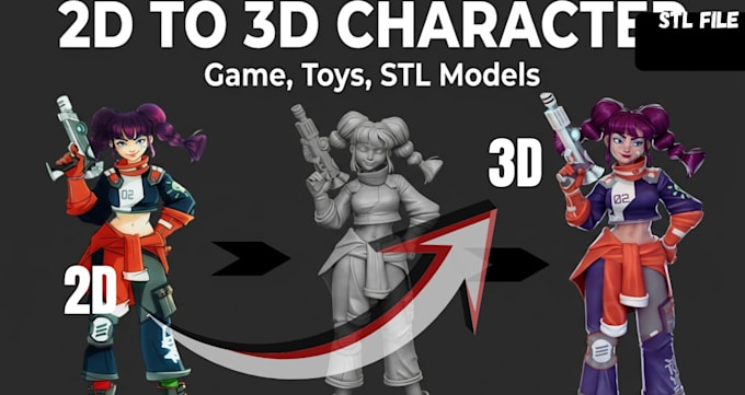 sculpt a custom 3d tabletop miniature stl for dnd 3d printing