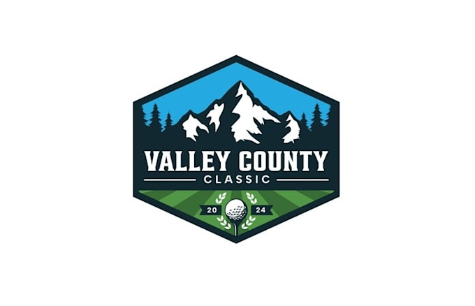 design golf tournament logo