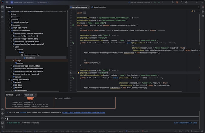 build a scalable backend and rest API using java or nodejs