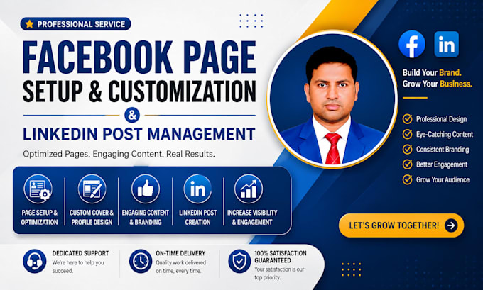 create facebook page, setup and customization, ads campaign