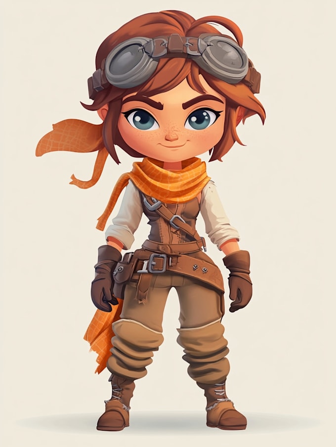 design 2d game character