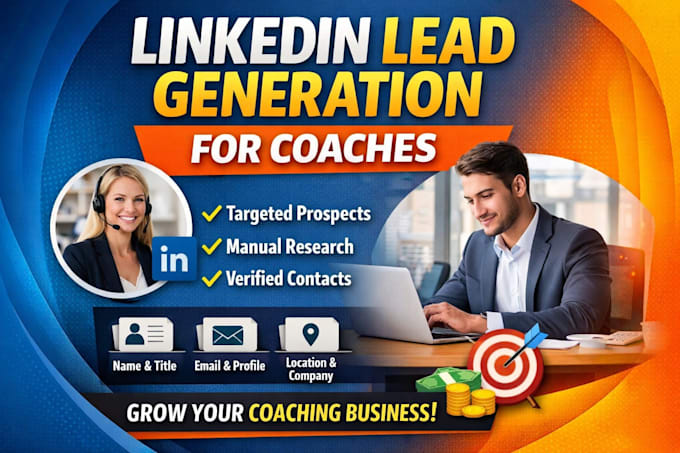 find targeted linkedin leads for coaches and consultants