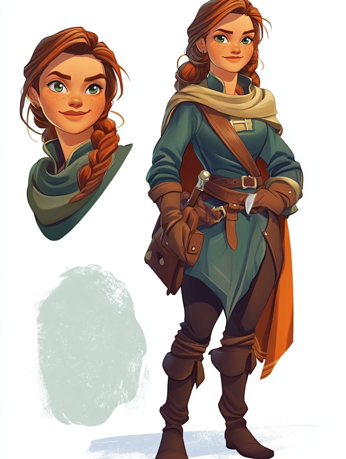 design 2d game character
