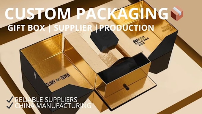 create custom packaging and gift box with china manufacturers