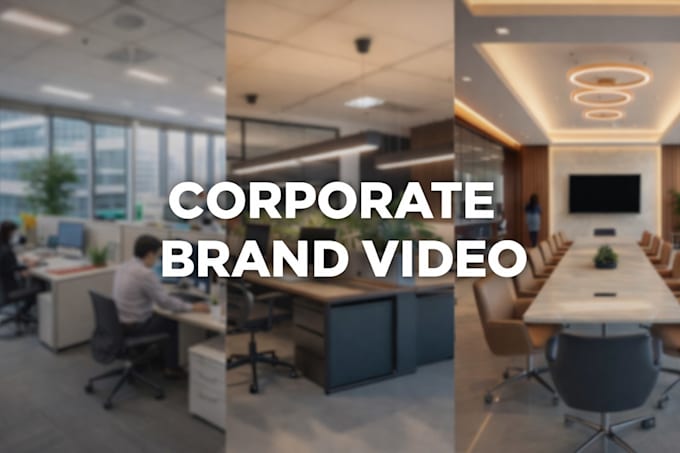 make a cinematic company video or corporate video product explainer ads