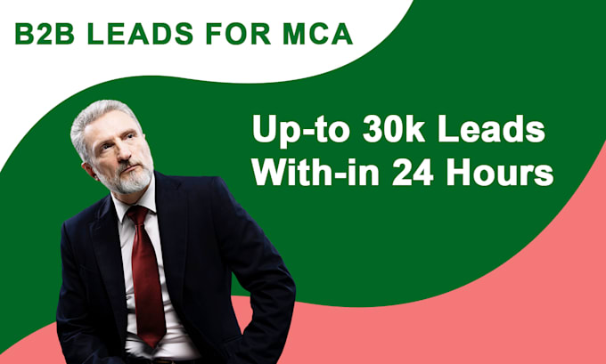 provide verified USA mca and debt relief leads in bulk