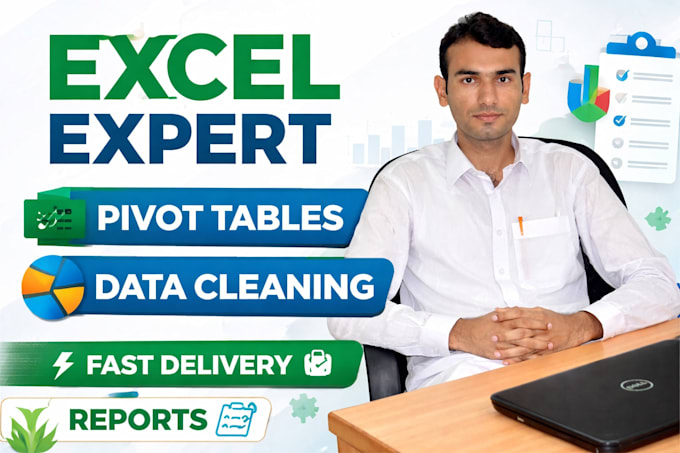 create excel pivot tables, clean data and build professional reports